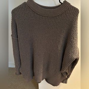 Aerie Brown Sweater XXS